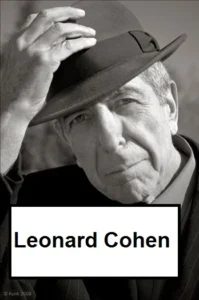 آموزش انگلیسی با موسیقی و ترانه های Leonard Cohen